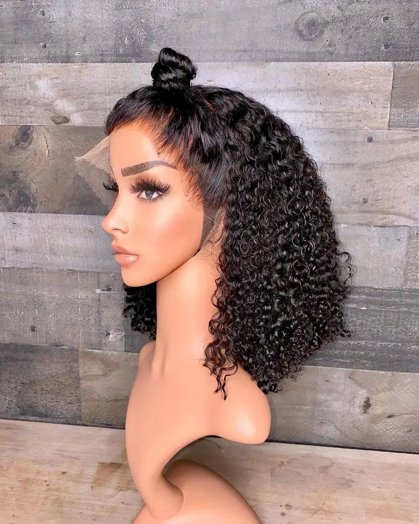 HD lace 16" Vietnamese deep curly hairlikekweenca