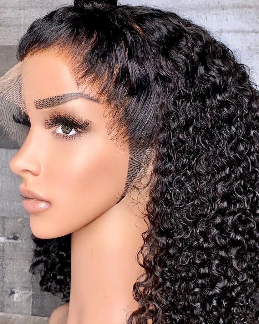 HD lace 16" Vietnamese deep curly hairlikekweenca