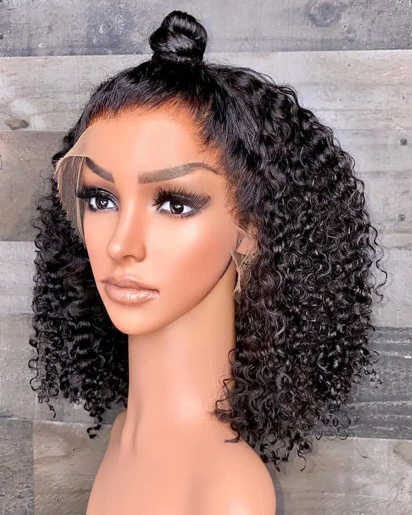HD lace 16" Vietnamese deep curly hairlikekweenca