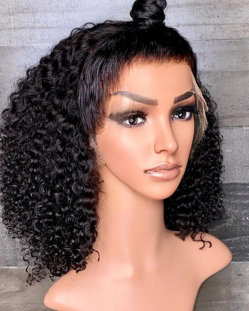 HD lace 16" Vietnamese deep curly hairlikekweenca